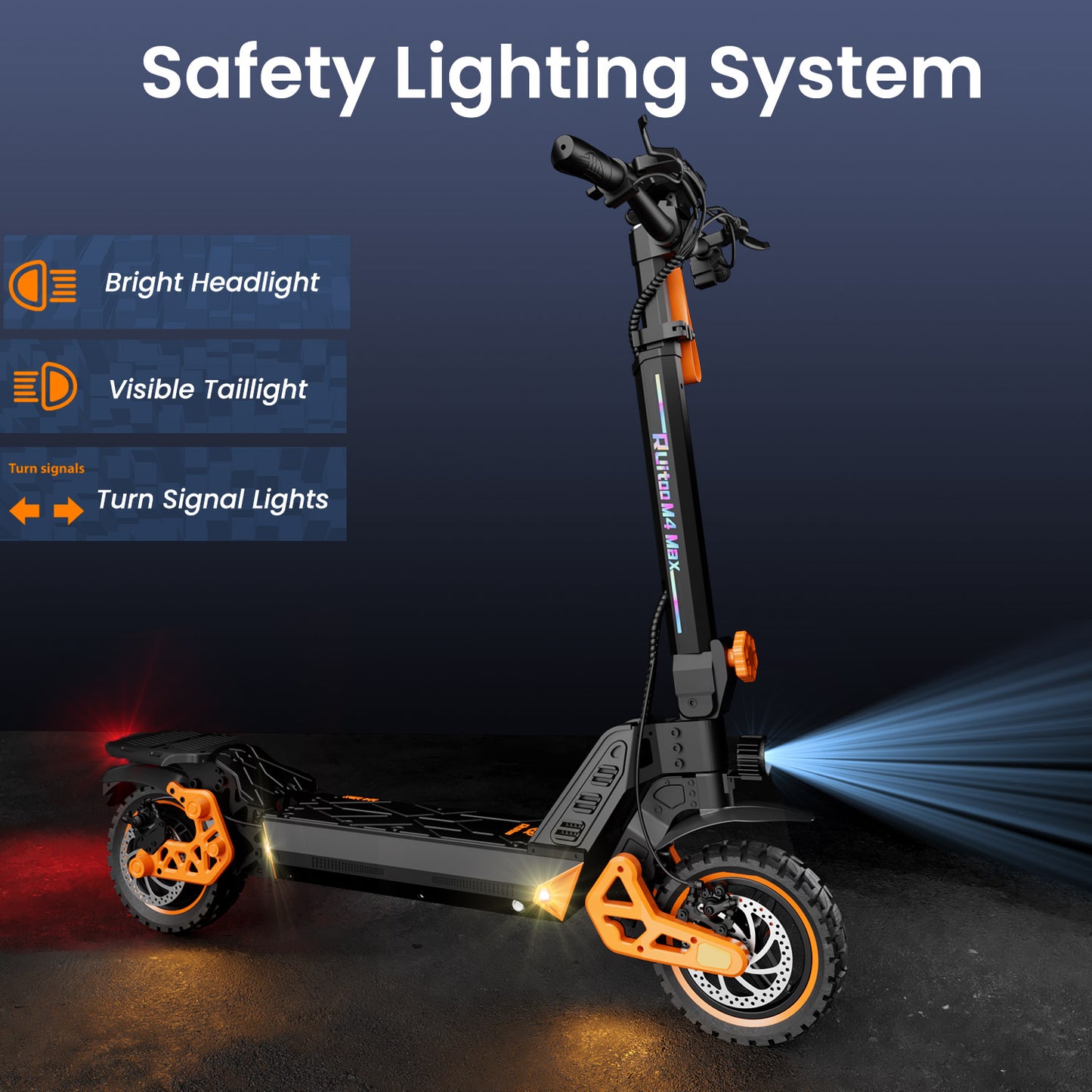 Ruitoo M4 Max Electric Scooter For Adults
