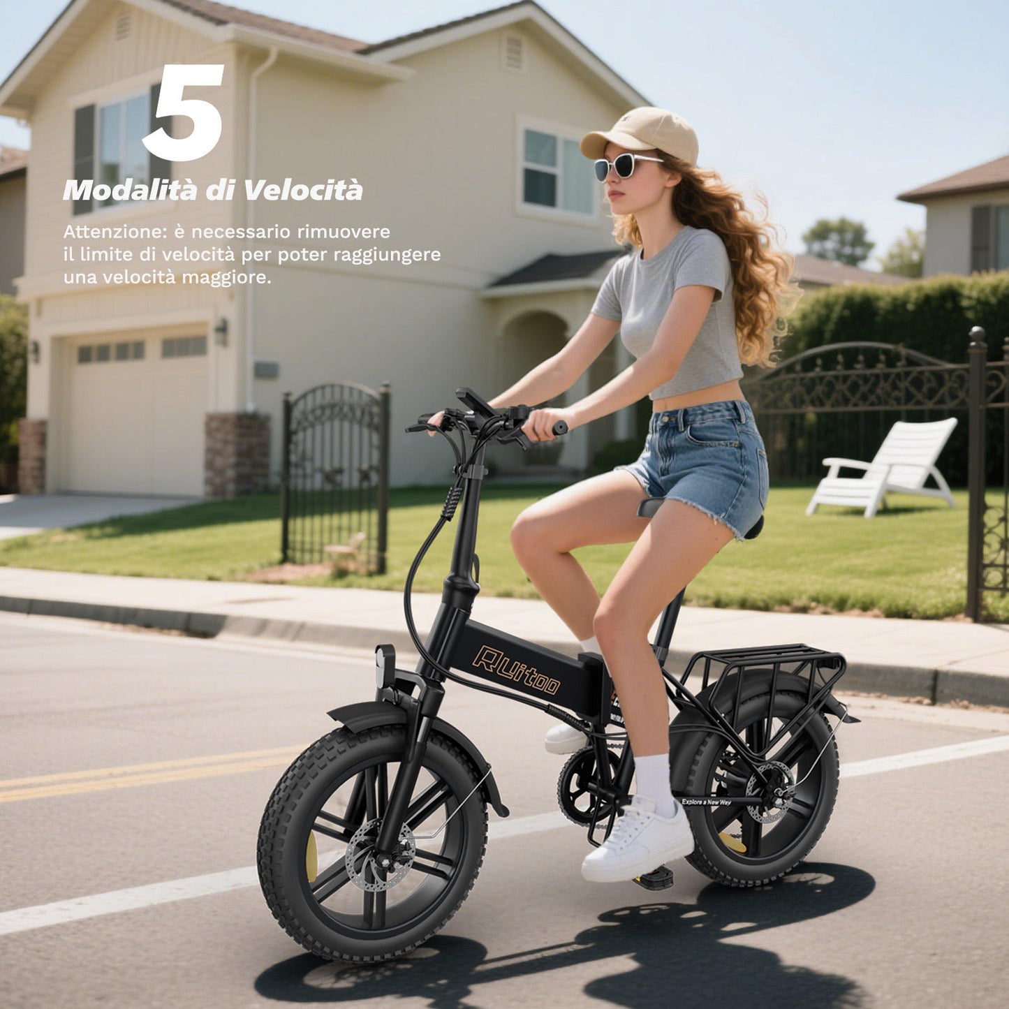 Ruitoo E20PRO Folding Electric Bike