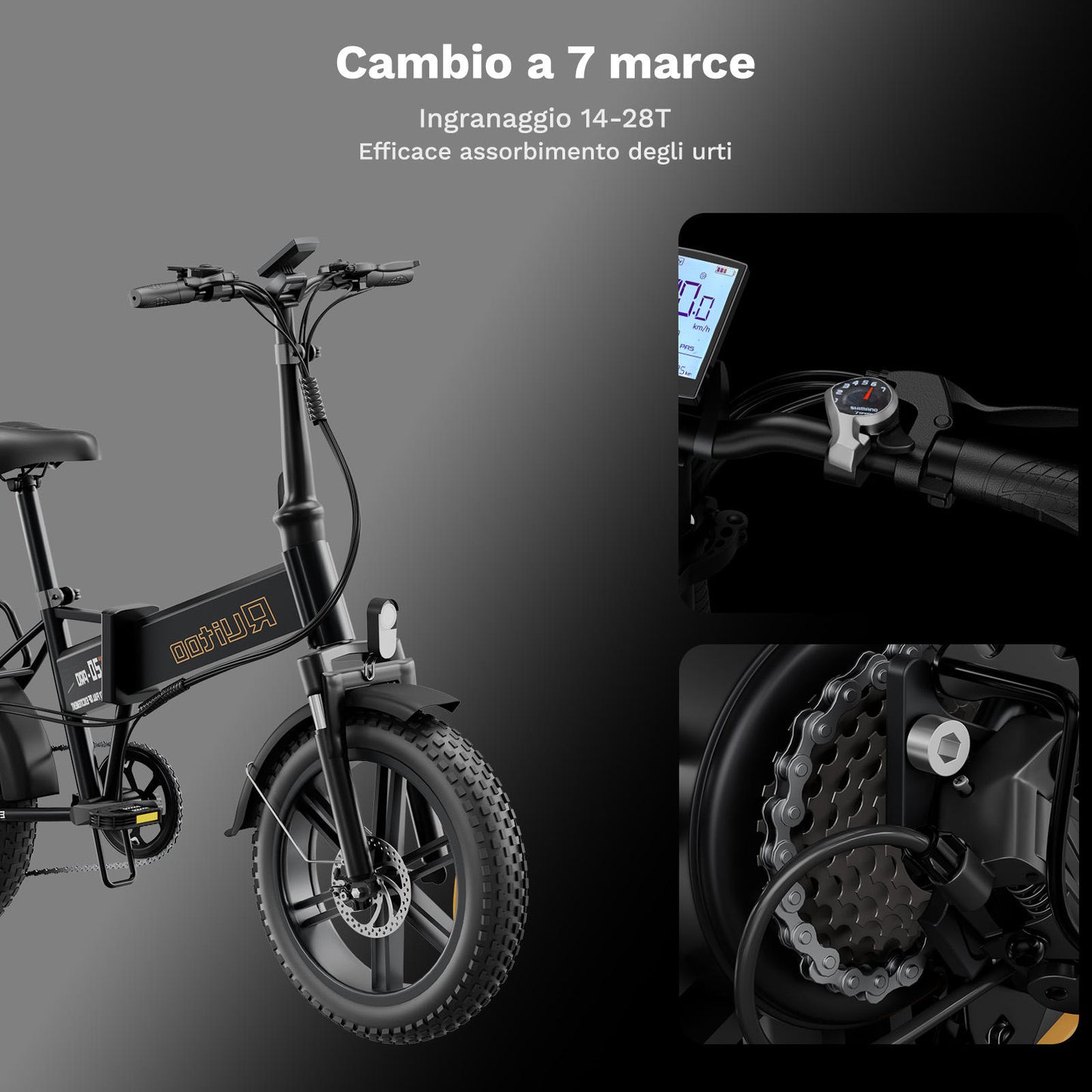Ruitoo E20PRO Folding Electric Bike