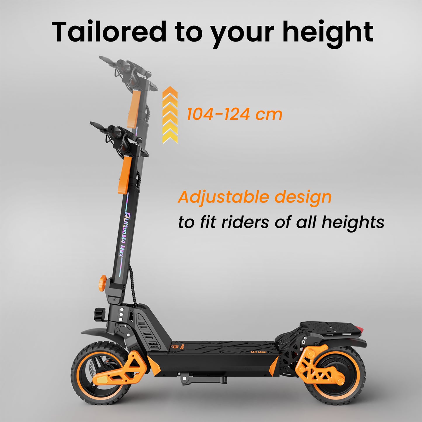 Ruitoo M4 Max Electric Scooter With Storage Seat