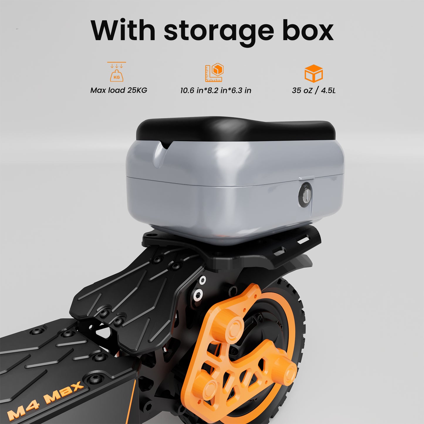 Ruitoo M4 Max Electric Scooter With Storage Seat